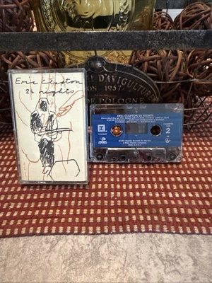 ERIC CLAPTON - 24 NIGHTS U.S. 2 CASSETTE TAPES 1991 15 TRACKS Foto 1 de 2