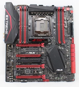ASUS ROG Rampage V Extreme Intel X99 ATX Mainboard Sockel LGA 2011-3 (#28785) - Bild 1 von 3