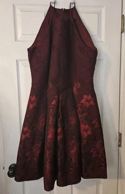 Vestido Floral Casa Blanca Mercado Negro Línea A Nuevo con Etiquetas Talla 12 Foto 1 de 4