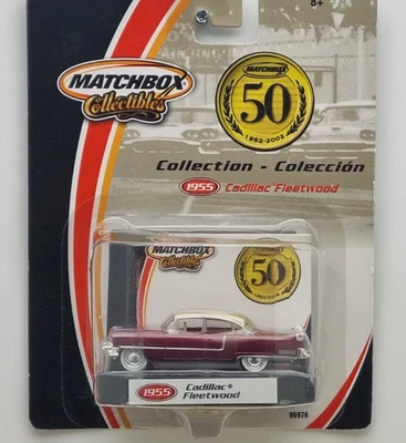 Matchbox Collectibles - 50 Years - 1955 Cadillac Fleetwood - Red - 1:64 - 2002 - image 1 of 4
