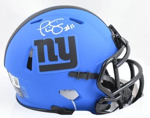 Phil Simms Autographed New York Giants Rave Speed Mini Helmet-Beckett W Hologram - Picture 1 of 3