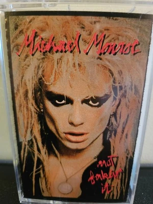 MICHAEL MONROE Not Fakin' It 1989 CASSETTE TAPE GLAM/HAIR METAL HARD ROCK - Image 1 of 4