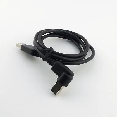 USB 2.0 Printer A Male to B Male Plug Right Angled 90 Degree Scanner Cable 3FT - Image 1 of 4