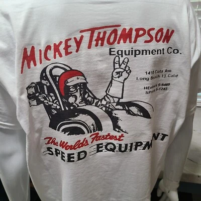 Camiseta de colección DRAG/RACE/SPEED EQUIPMENT MICKEY THOMPSON Foto 1 de 4