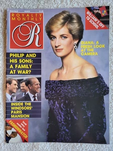 Royalty Monthly Magazine March 1987 Vol.6 No.6 Princess Diana cover Royal Family - Foto 1 di 3