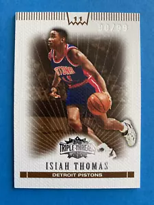 2007-08 Topps Triple Threads #'d 90/99 Isiah Thomas #92 - Picture 1 of 2