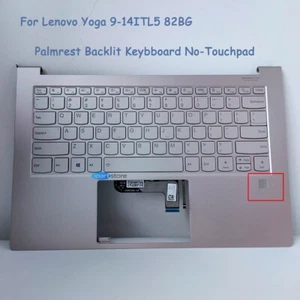 New For Lenovo Yoga 9-14ITL5 82BG Palmrest Keyboard No-Touchpad 5CB0Z69768 - Picture 1 of 6