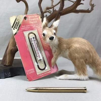 Physicians Formula Vintage FineLine Pencil w Brown-Black Leads refill crayons - Image 1 of 4