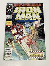 IRON MAN Annual #9- Marvel Comic Book 1987 - 1st Appearance Of Stratosfire