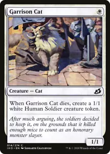 GARRISON CAT ~mtg NM-M Ikoria Common x4 - Picture 1 of 1