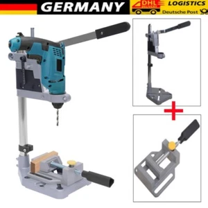 Profi-Bohrmaschinenständer mit Schraubstock Bohrständer Ständer für Bohrmaschine - Bild 1 von 14