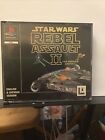 Star Wars Rebel Assault II (2) Big Box Complete Sony PlayStation 1 PS1 Game