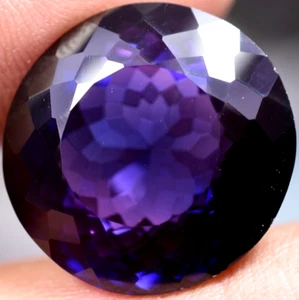 Natural 33.10 Ct Boysenberry Sapphire GGL Certified fabulous Loose Gemstone - Picture 1 of 11