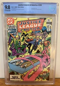 JUSTICE LEAGUE OF AMERICA #220 1983 DIRECT EDITION ORIGIN OF BLACK CANARY - Picture 1 of 9
