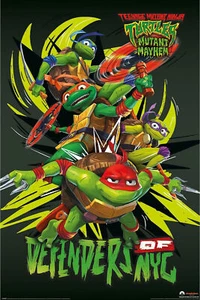 TMNT - Mutant Mayhem - Defenders of NYC - Film - Poster 61x91,5 - Bild 1 von 28