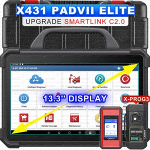 LAUNCH X431 PAD VII ELITE +X-PROG3 Car Diagnostic Scanner ECU & Key Programming - Picture 1 of 12