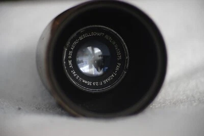 Astro-Gesellschaft Berlin Pan-Tachar 35mm F/2.3 ( Angenieux, Leica, Berthiot ) - Photo 1/4