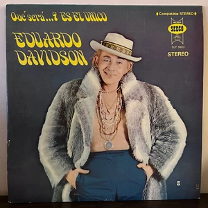 EDUARDO DAVIDSON - Que Sera Es El Unico (1970) - 12" Vinyl Record LP - VG+ - Picture 1 of 3