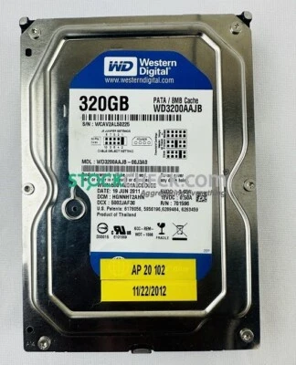 Western Digital WD3200AAJB-00J3A0 Hard Disk Drive - Image 1 of 4