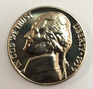 ¡BONITA MONEDA! Jefferson 1959 níquel 5c a prueba de gemas - Imagen 1 de 2