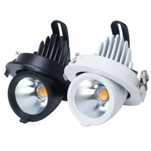 Dimmable 7W 10W 12W 15W 20W LED Ceiling Recessed Downlight Fixture Lamp & Driver - Picture 1 of 14