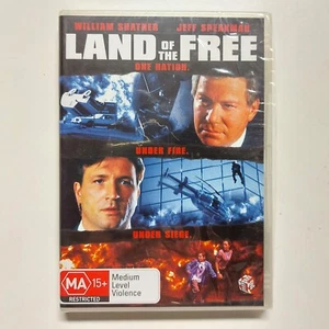 Land Of The Free DVD NEW Region 4 (1998 Movie) William Shatner/Jeff Speakman - Bild 1 von 3