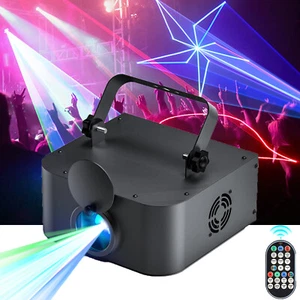 3D Animation Muster Laserlicht Projektor DMX RGB Lichteffekt DJ Disco Partylicht - Bild 1 von 18