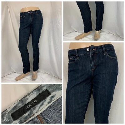 Joe’s Jeans Talla 29 Algodón Oscuro Poli Cigarrillo Impecable Como Nuevo YGI R1-619 Foto 1 de 4