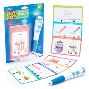 Educational Insights Hot Dots® Sight Words Card Set - Learn to Read DAMAGED BOX - Picture 1 of 8