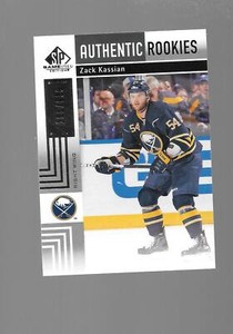 2011-12   Zack Kassian, Upper Deck SP Game-Used, Rookie, Numbered 185/699 