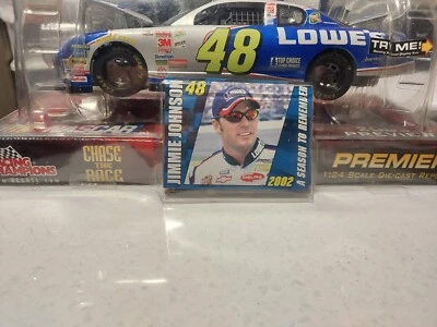 Jimmie Johnson 2003 Preview Premier 1/24 Diecast with Wind Tunnel - Image 1 of 4