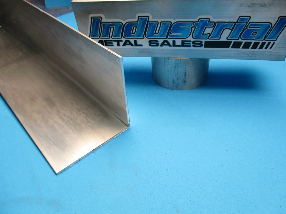 2-1/2" x 2-1/2" x 12" Long x 1/8" Thick 6063 T52 Aluminum Angle- 2.5" Angle  - Image 1 of 1