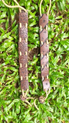 BRANDED Hand Craft NATURAL COCONUT SHELL Bracelet / Bangle for Women /Men - Image 1 of 4