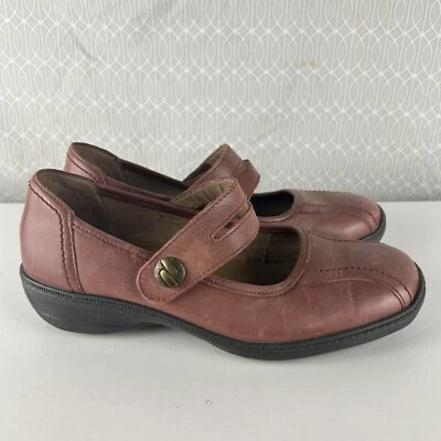 Hotter Mary Janes Mujer Nirvana Cuero Rojo Concepto Confort KAREN EE. UU. Talla 7 Foto 1 de 4