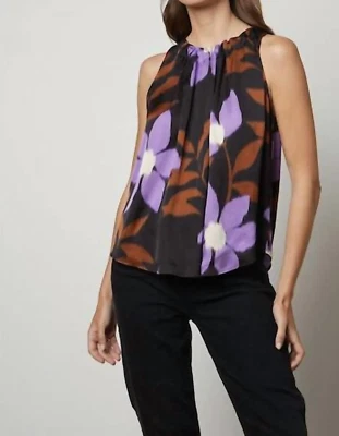 Blusa VELVET de Graham & Spencer Cynthia Estampado Floral Fiji S $169 F16 Foto 1 de 3