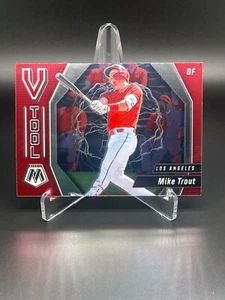 2021 Panini Mosaic V Tool #4 Mike Trout  Angels - Free Shipping - Picture 1 of 2