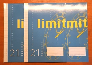 ⭐ 3 x Limit Schulheft/Schreibheft - A4 / 16 Blatt / Lineatur 21 / liniert ⭐ - Bild 1 von 3