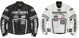 VANSON VS24105S Mesh rider's jacket with detachable windprthing M-3XL New Japan! - Picture 1 of 11