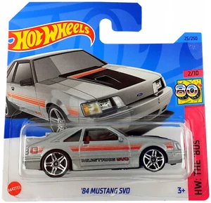Hot Wheels '84 Ford Mustang SVO HW '80s 1:64 3 Inch Diecast Model Car - Picture 1 of 1
