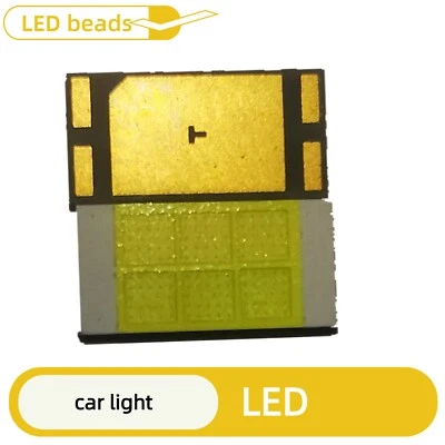 10pcs  30W 7035 led lamp beads 6500K Cold white Car daytime running light - Image 1 of 2