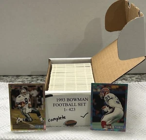 1993 Bowman Football Complete Set 1-423 Hand Collated  - Bild 1 von 3