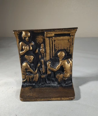 Vintage Bookend Cast Bronze Solid Metal used as Door Stop - Image 1 of 4