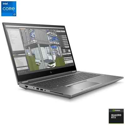 HP ZBook Fury 15 G7 Laptop: Core i9-10885H 32GB 1TB, Quadro RTX Warranty VAT - Image 1 of 4