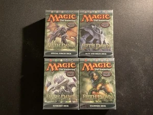 Fifth Dawn Theme Deck Sunburst, Stampede, Nuts And Bolts, Special Forces Mtg  - Bild 1 von 9
