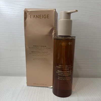Limpiador nutritivo aceite a espuma Perfect Renew 200 ml (LANEIGE) Foto 1 de 2