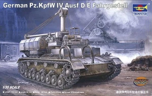 Trompetista 1:35 362 Alemán Pz.Kpfw IV Ausf. Chasis D/E - Imagen 1 de 1
