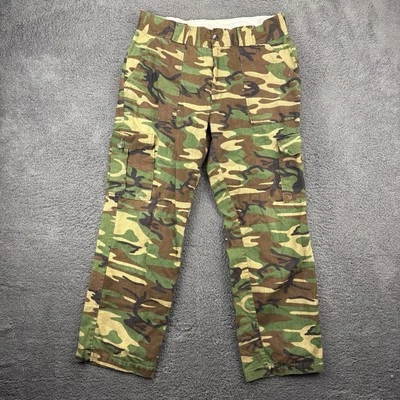 Vintage Game Winner Camo Pants Men 32x28 Army Combat Hunting - Image 1 of 4