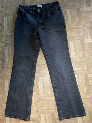 Coldwater Creek - Pantalón vaquero negro mujer talla 10 Foto 1 de 3