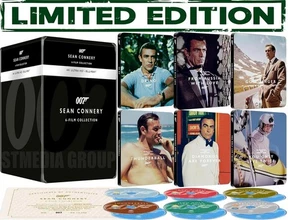 Sean Connery 007 James Bond Collection Library Case (Limited Edition, Steelbook) - Bild 1 von 2