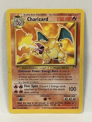 Charizard - (WotC Legendary Collection) 3/110 Колода Эксклюзивов Обычная - Изображение 1 из 2